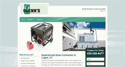 Desktop Screenshot of logansolarcontractorservices.com